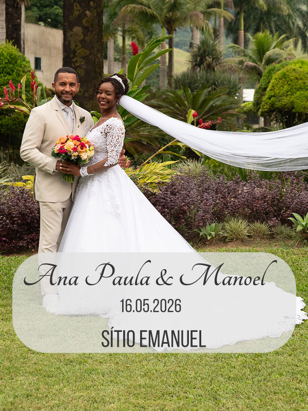 Casamento de Ana Paula e Manoel